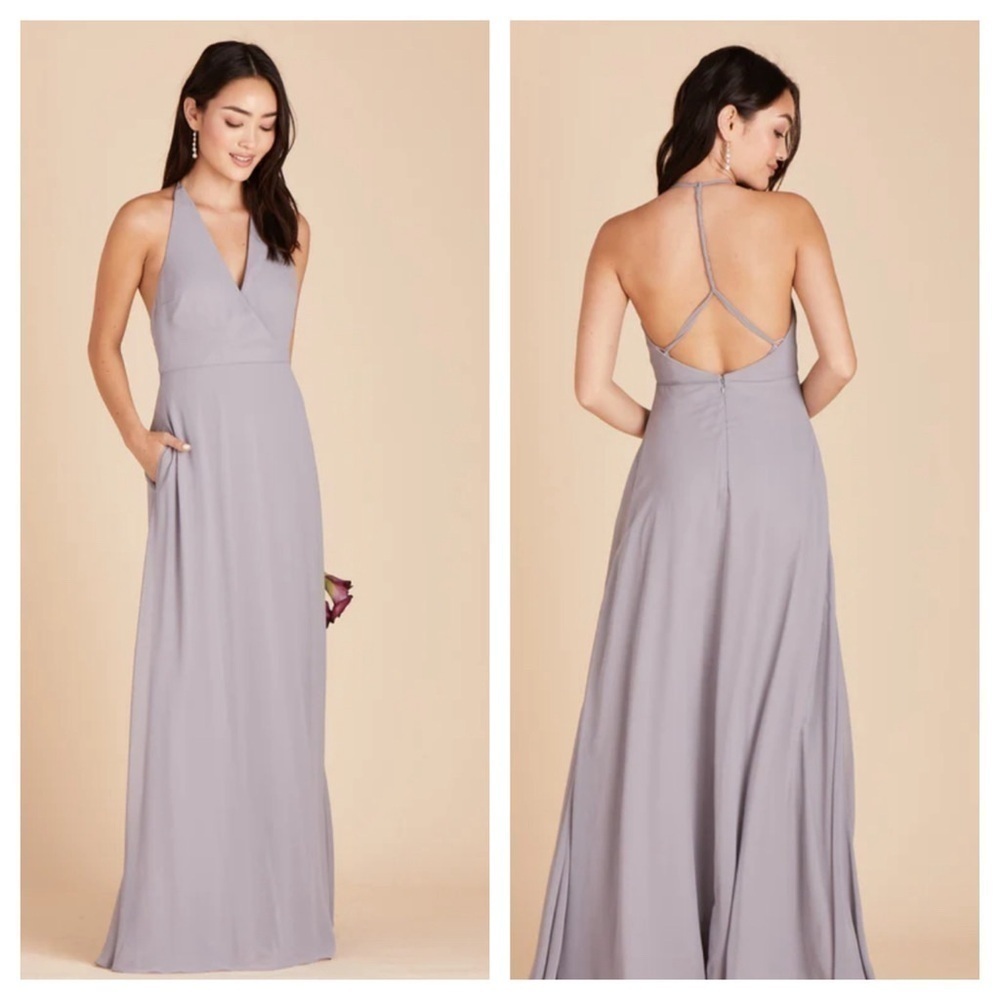 Birdy Grey Moni Convertible Dress in Silver, New with Tags